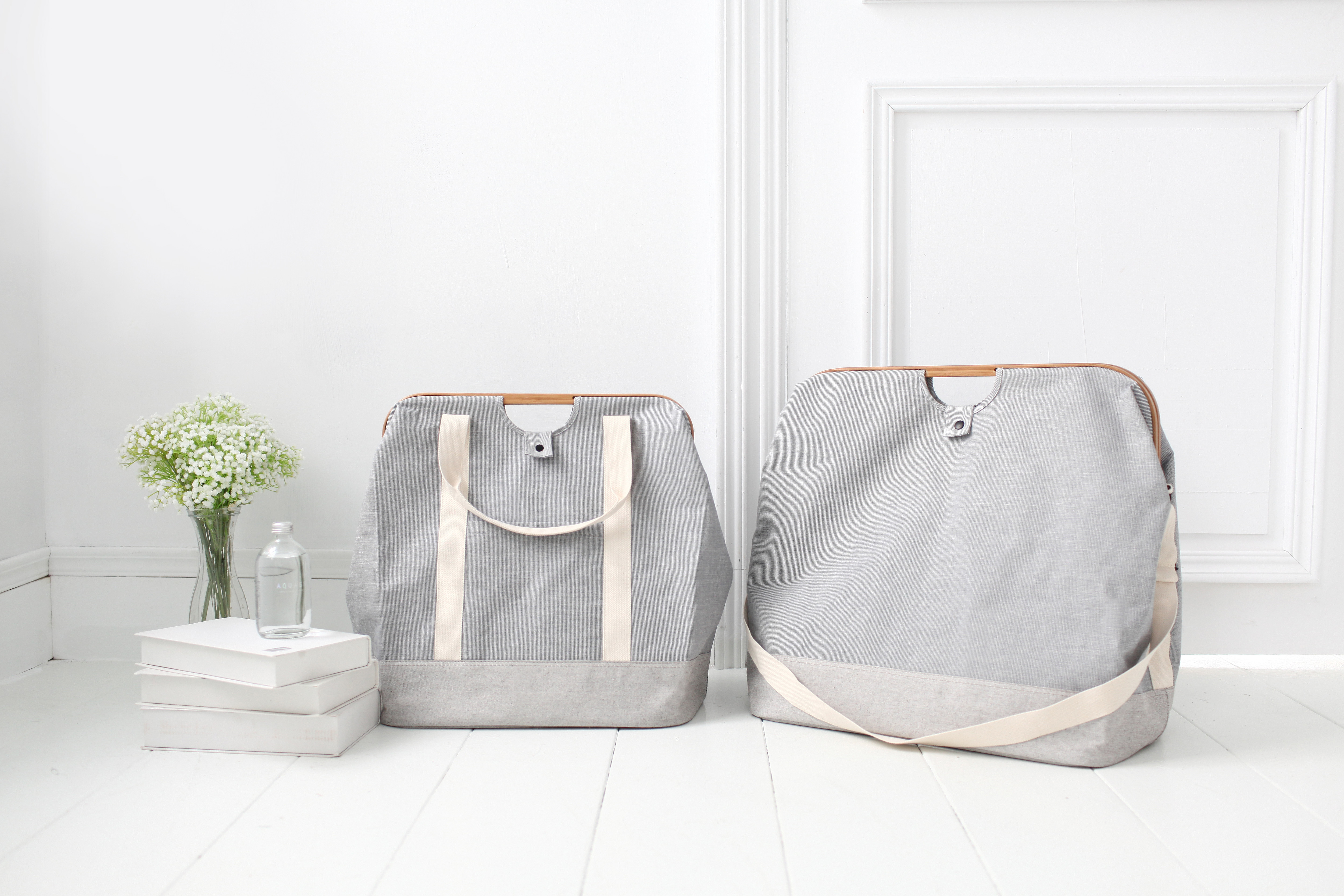 Gudee Blog-Uroki storage bag tote-Infinity Blue