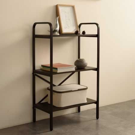 Modern Minimalist Storage Aesthetic for an Organized and Stylish Living Space-Ceser-3-tier shelf unit