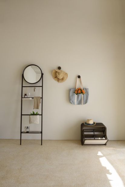 时尚的Gorta墙靠镜子